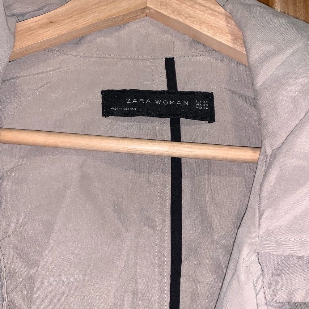 Pre loved Trench— Zara - Picture 3 of 5